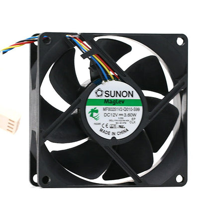 SUNON MF80251V2-Q010-S99 12V DC 80x80x25mm Brushless Cooling Fan - product photo 2