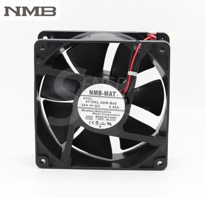 NMB Blowers 4715KL-05W-B40 12038 12cm 120mm DC 24V 0.46A Axial Industrial Server Computer Cooling Fans