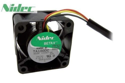 Nidec TA150DC C34957-68 4028 40mm DC 12V 0.29A Dual Ball Bearing Server Inverter Axial Cooling Fans