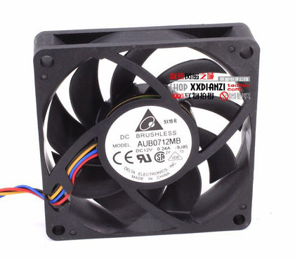 Delta AUB0712MB 12V DC 70x70x15mm Brushless Cooling Fan - product photo 2
