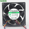 Sunon 7025 12V 0.7W KDE1207PTV3 Server Cooling Fan 70mm