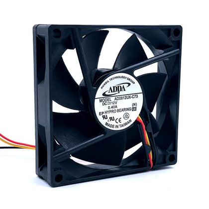 ADDA AD0812UX-C73 80*80*20mm DC12V 0.40A Server Inverter Case Cooling Fan