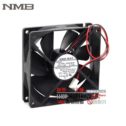 NMB 3610KL-05W-B30 9225 9CM 24V 0.11A Two Line Drive Fan