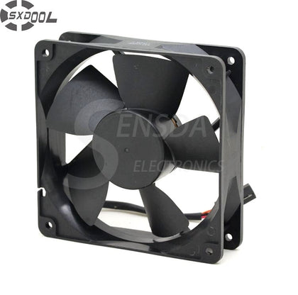 SXDOOL Cooling Fan 12cm FD241232LB 12032 120mm 12cm DC 24V 0.15A  Server Inverter Axial