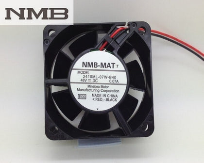 NMB 2410ML-07W-B40 6025 48V Dual Ball Bearing Fan 6CM