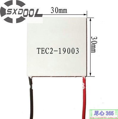 SXDOOL TEC Peltier TEC2-19003 15V 30 30 6mm Thermoelectric Cooler Module Peltier Manufacturers custom-made