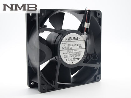 NMB 4715SL-05W-B60 12038 DC 24V IP55 1.20A Waterproof Axial Cooling Fan