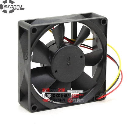 SXDOOL MMF-08D24ES RP1 24V 0.16A 8025 8CM Three Line Drive Server Power Supply Axial Cooling Fan
