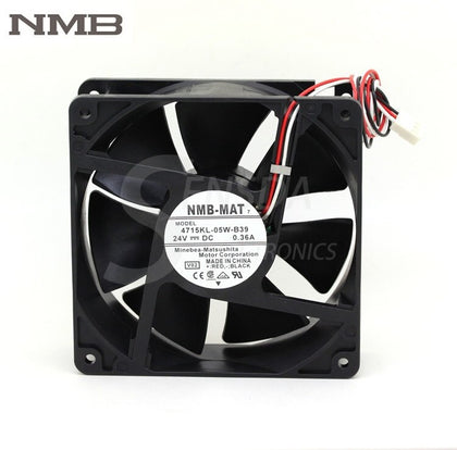 NMB 4715KL-05W-B39 12038 12cm 120mm DC 24V 0.36A 8.64W 3 Lines 3-pin Alarm Signal Server Axial Fans