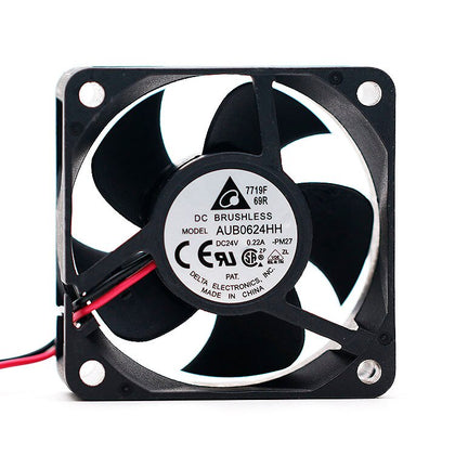 2pcs  Delta AUB0624HH 6025 6cm Inverter Radiator Fan 24V 0.22A