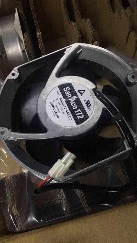 Sanyo 9SG5724A563 17251 24V 2.6A Axial Cooling Fan