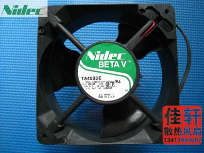 Nidec 12CM 24V 0.45A B33534-33A AA  12038 120mm Server Cpu Fan