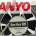 Sanyo DC48V 12CM 120mm DC Cooling Fan 109E1248H183 12038 0.15A Server Fan