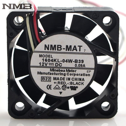 NMB 1604KL-04W-B39 4cm 4010 12V 0.09A Drive Cooling Fan