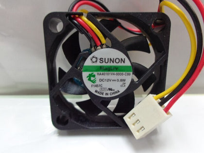 SUNON HA40101V4-0000-c99 12V DC 40x40x10mm Brushless Cooling Fan - product photo 2