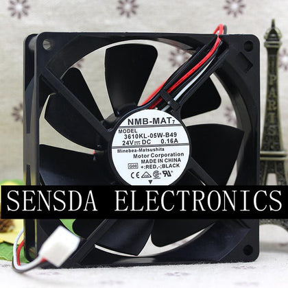 NMB 3610KL-05W-B49 24V DC 92x92x25mm Brushless Cooling Fan - product photo 2