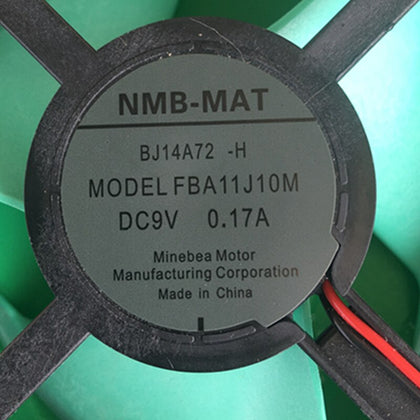 FBA11J10M  Refrigerator fan, AG-149200 Refrigeration fan, Motor 0.17A 9V