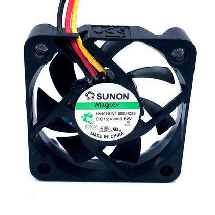 SUNON HA40101V4-000U-C99 12V DC 25x25x10mm Brushless Cooling Fan - product photo 2