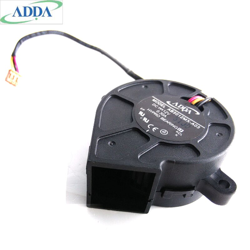 ADDA AB5012MX-A03 12V 0.30A Projector Blower Cooling Fan