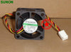 Sunon 4020 40mm X 40mm X 20mm KDE1204PKVX-A Maglev Cooler Cooling Fan 12V 3.8W 3Wire 3Pin Connector   Router 4CM