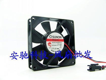 SUNON KDE2408PKV1 24V DC 80x80x20mm Brushless Cooling Fan - product photo 2