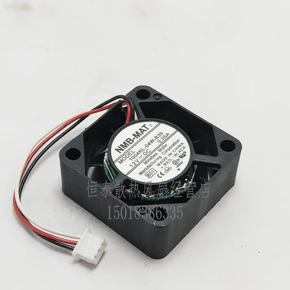 NMB-MAT 1004KL-04W-B39 DC 12V 0.05A 25x25x10mm 3-wire Server Square Fan