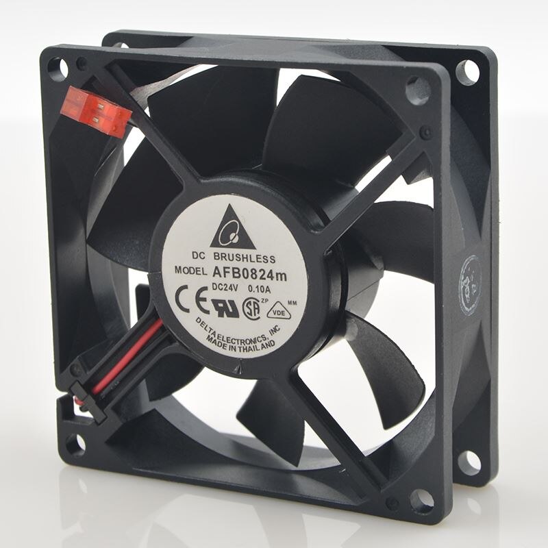 Delta AFB0824M 8025 24V 0.10A 8CM  Delta Inverter Converter Cooling Fan