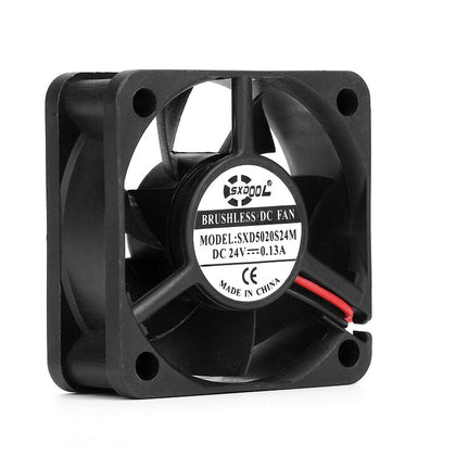 SXDOOL SXD5020S24M 50mm 50*50*20MM DC12V 0.13A 2-pin Axial Cooling Fan 5500rpm 18.5cfm