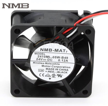 NMB 2410ML-05W-B49 6CM 60mm 6025 DC 24V 0.12A  Axial Cooling Fans