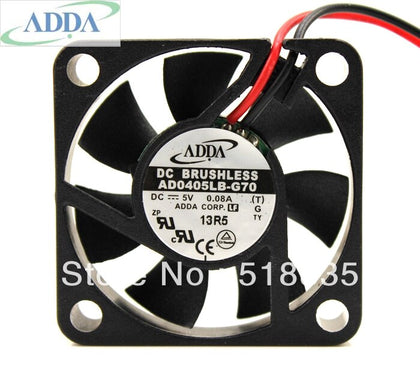 ADDA AD0405MB-G70 FAN 40X40X10MM  4cm 40mm 4010 BALL BEARING 5V 4800RPM