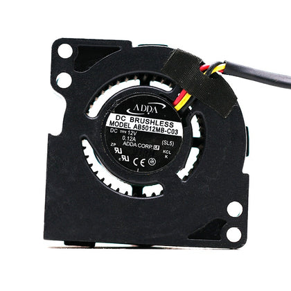 MP515 Projector Blower    ADDA AB5012MB-C03 DC12V 0.12A 50x50x20mm Blower Cooling Fan