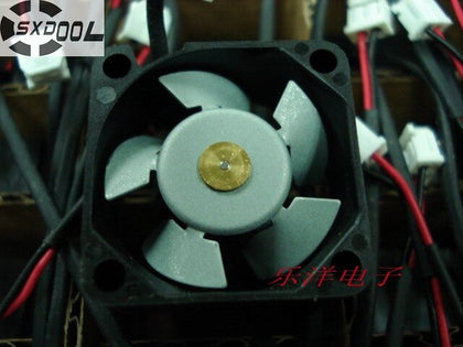 SXDOOL F2510ct 2.5cm 25mm DC 12V 0.04A Metal Fan Double Ball Micro Quiet Fan