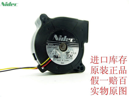 Nidec D06F-12BS1 24B Dual Ball Bearing Turbo Fan 12V 0.33A 6025 Projector Fan