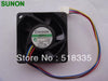 Sunon 6CM  6025 60*60*25MM  PMD1206PTV1-A 12V 4. 3W 6CM Cooling Fan