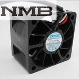 NMB 1611KL-04W-B59 — oblique rear NMB label, side wall and upper lead route