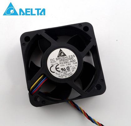 Delta AFB0505MD R239C-A00 5V 0.30A 5020 5cm 4 Wire Server Fan