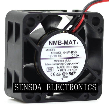 NMB 1608KL-04W-B50 12V DC 40x40x20mm Brushless Cooling Fan - product photo 2