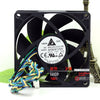 Delta 8025 12V 0.6A AFB0812SH 8CM 4-wire Temperature Control Computer Case Fan