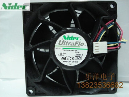 Nidec V92E12BUA7-07 9038 12V 3.24A 9CM Cooling Fan