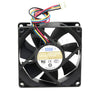 AVC DA08025B48U P021 DC48V 0.14A 4-wire 80x80x25mm Server Inverter Industrial Case Cooling Fans