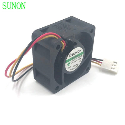 Sunon HA40201V4-D000-C99 4cm 4020 12V 0.6W 3wire Silent Axial Cooling Fan 5500rpm 15.5dBA 8.9CFM