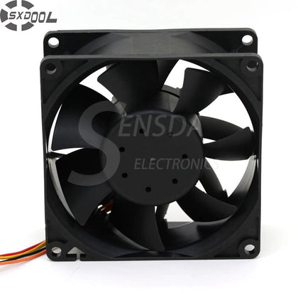 SXDOOL Cooling Fan 90mm CHD9212EB-AH (E)  9038 9238 90mm 9cm 12V 1.30A Violent Fan PWM Server Axial Cooling Cooler Blower