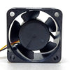 FD124020EB-N 4cm 4020 12V Dual Ball Silent Fan Computer Server Cabinet Power Velocity Measuring Fan