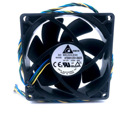 Delta AFB0812SH-SM26 12V DC 80x80x25mm Brushless Cooling Fan - product photo 2
