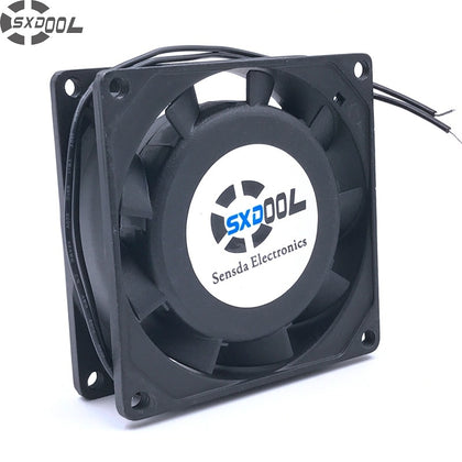 SXDOOL Cooling Fan 220V SJ80025HA2 SJ8025HA2 8cm 80mm 8025 AC 220v Server Inverter Case Blower