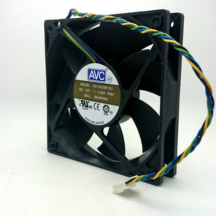 AVC DS12025B12U 12V DC 120x120x25mm Brushless Cooling Fan - product photo 2