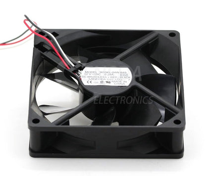 NMB 3610KL-04W-B49 12V DC 92x92x25mm Brushless Cooling Fan - product photo 2