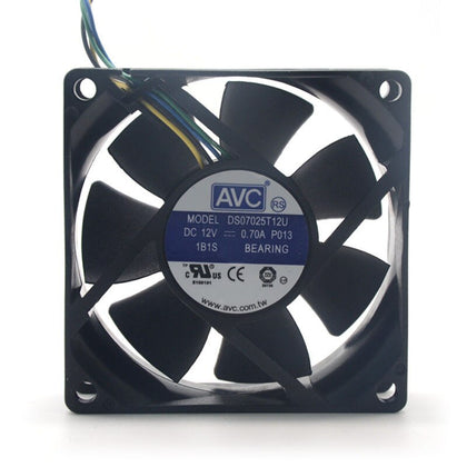 AVC DS07025T12U 12V DC 70x70x25mm Brushless Cooling Fan - product photo 2