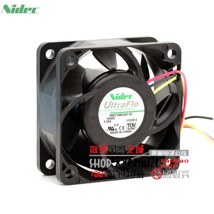 Nidec H60T12BS2A7-53 6025 6CM 12V 0.35A ultra-durable Fan