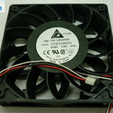 Delta FFB1248SH-5T03 axial fan with original label, three wires and white connector